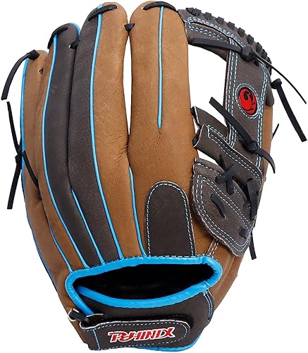 Miniatura 3 de PHINIX Guantes de sóftbol de piel de cerdo de 13 pulgadas