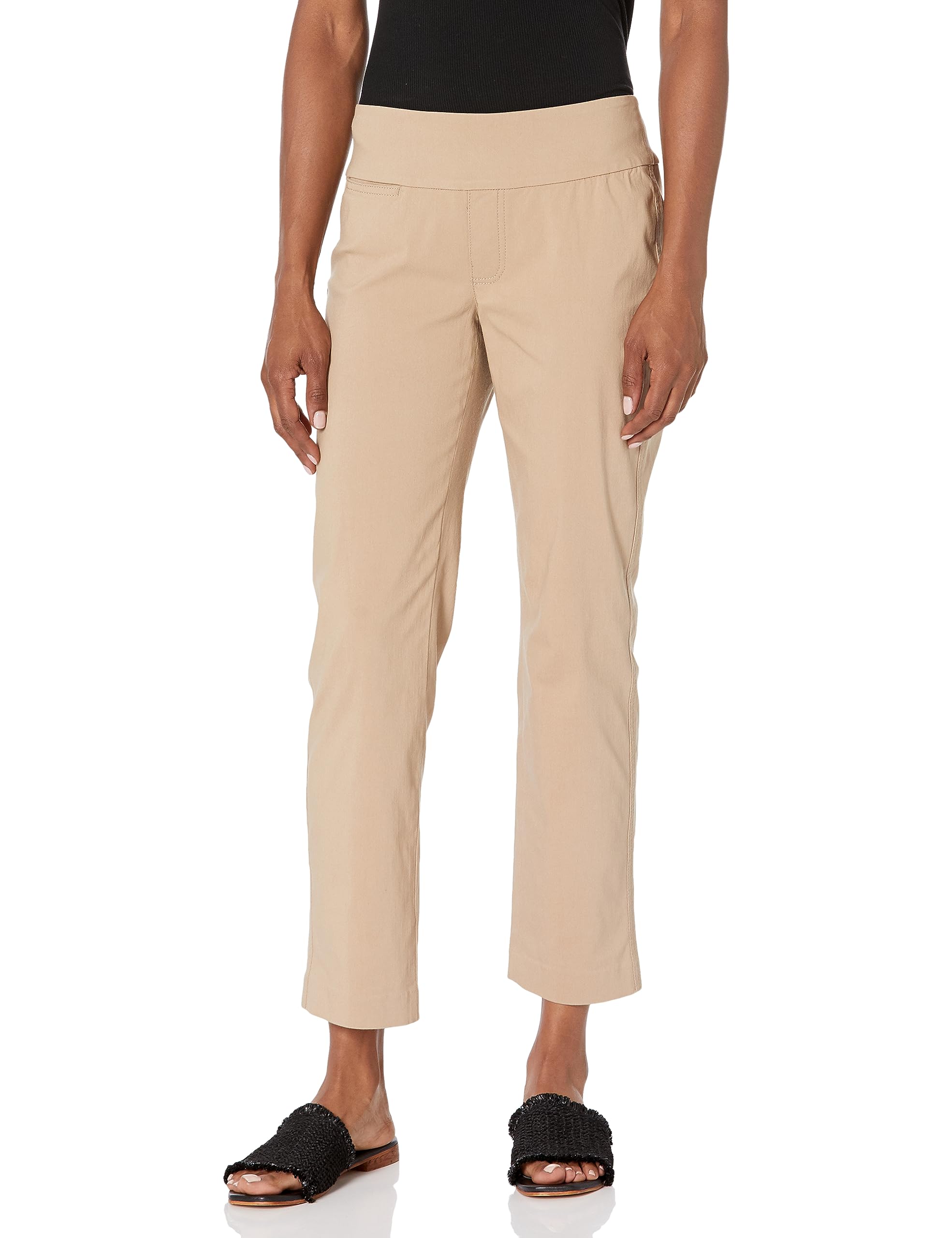 NIC+ZOE Women's Petite 26.5" Wonderstretch Pocket Straight Leg Pant