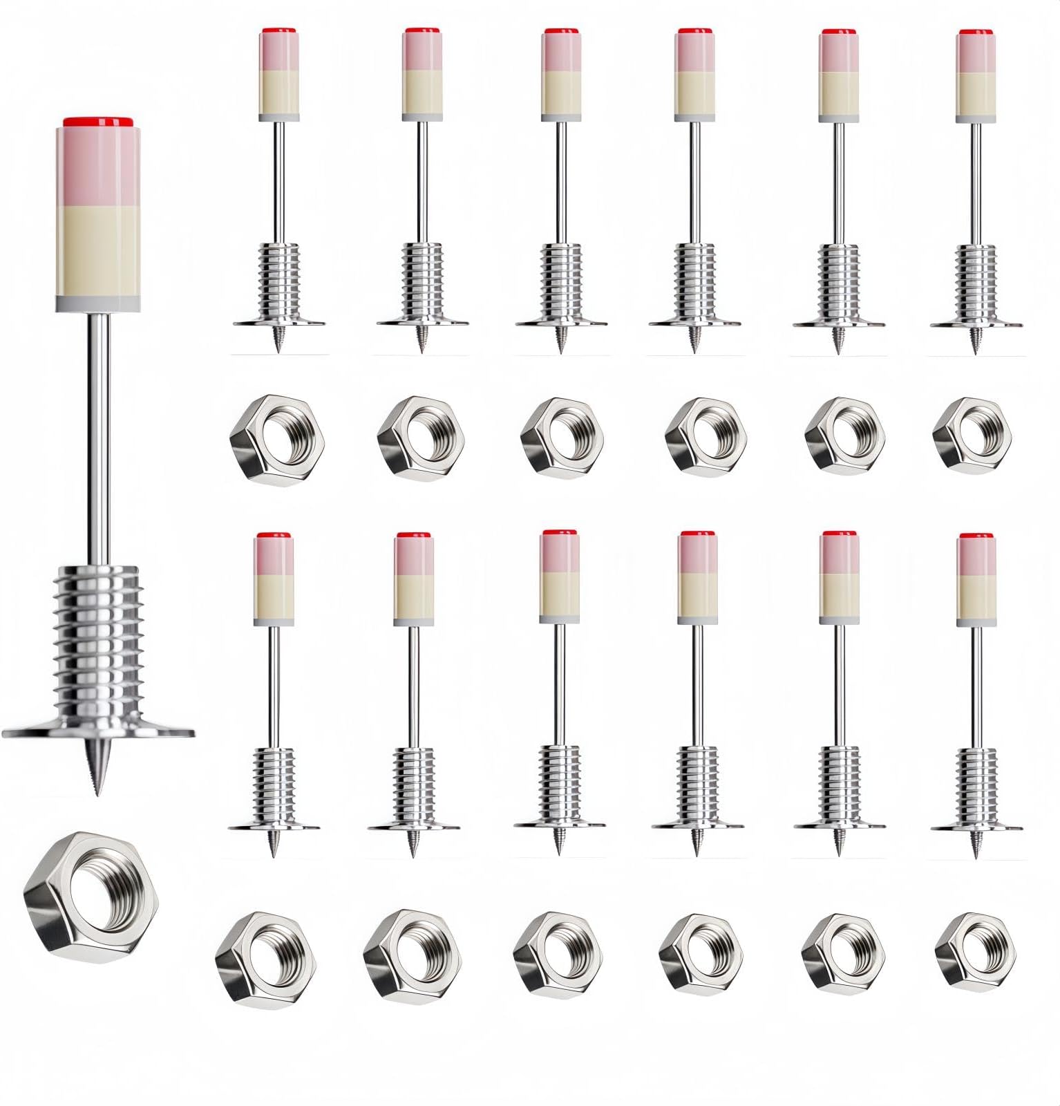 Bullone Vite Acciaio 8.8 Testa Esagonale Te M8 X 120 Mm. Interamente Filettato Uni 5739 Din 933 Online - Foto 2