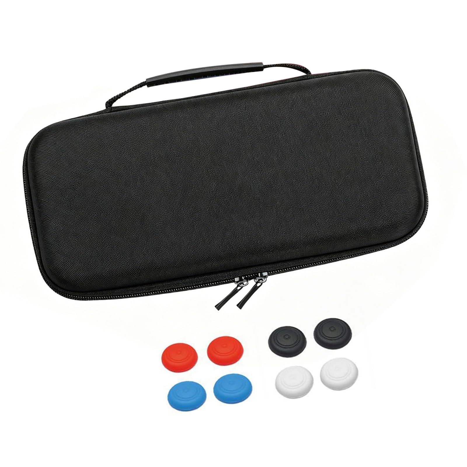 Whoasyst Protective Travel Case Carrying Bag for Switch2 Console Featuring Shockproof EVA Materials and 10 Game Card Holders