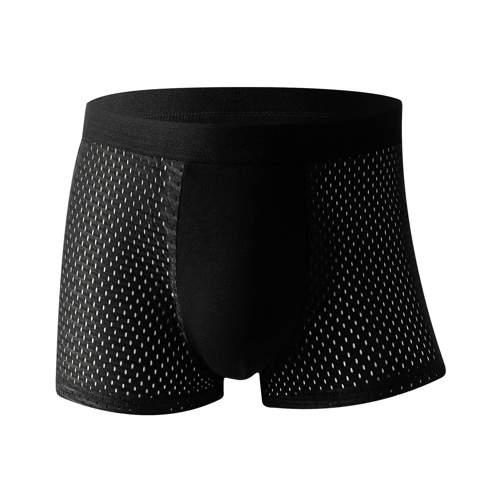 Cotton Underwear Men High Waisted Big And Tall Loose Fit Boxer Briefs Summer Casual Breathable Soft Cool Underpants