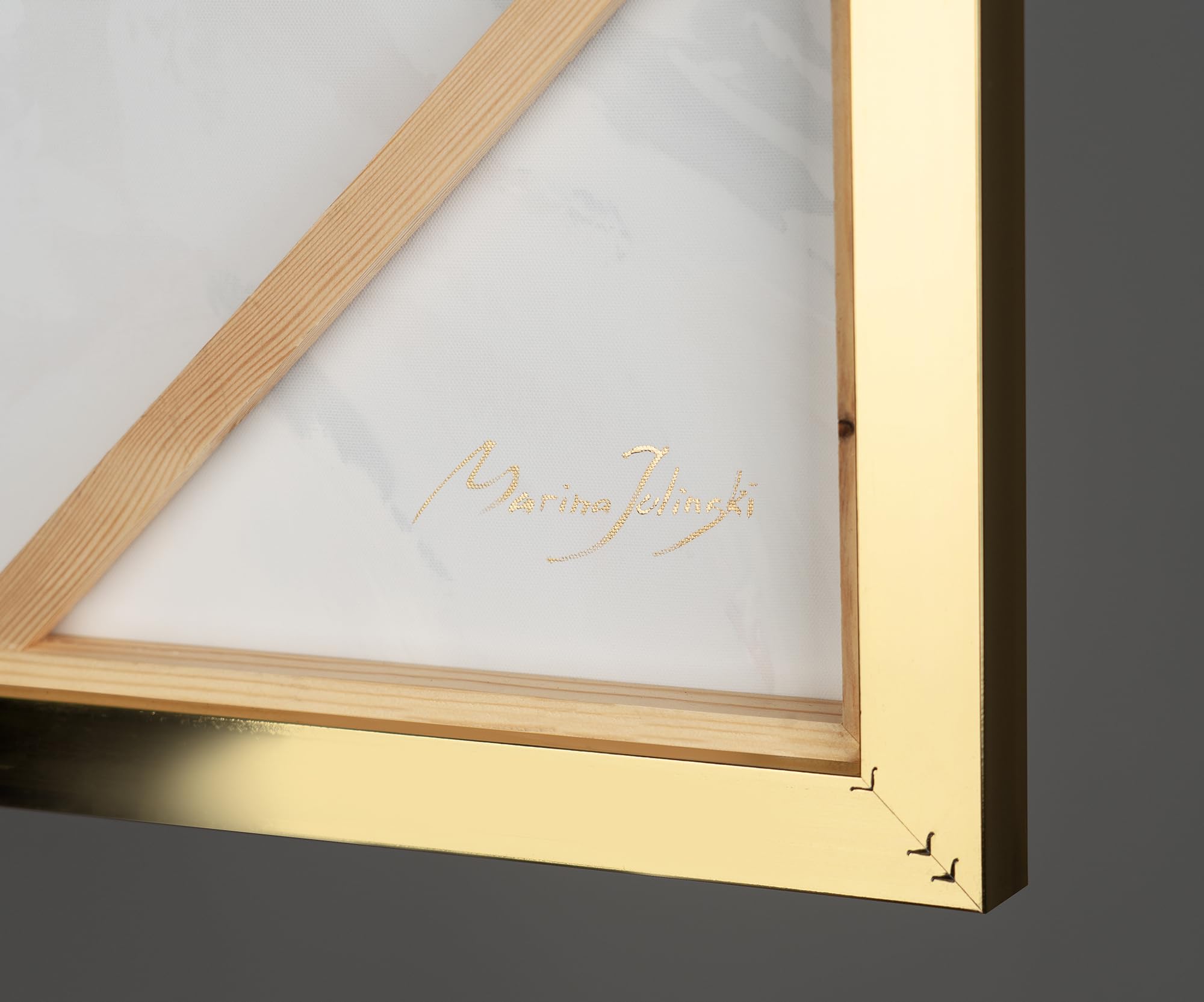 YS-Art Quadro Astratto Moderno Oro Nero e Bianco Dipinto a Mano su Tela con Texture Materica per Soggiorno Camera da Letto Ufficio 140x100 cm