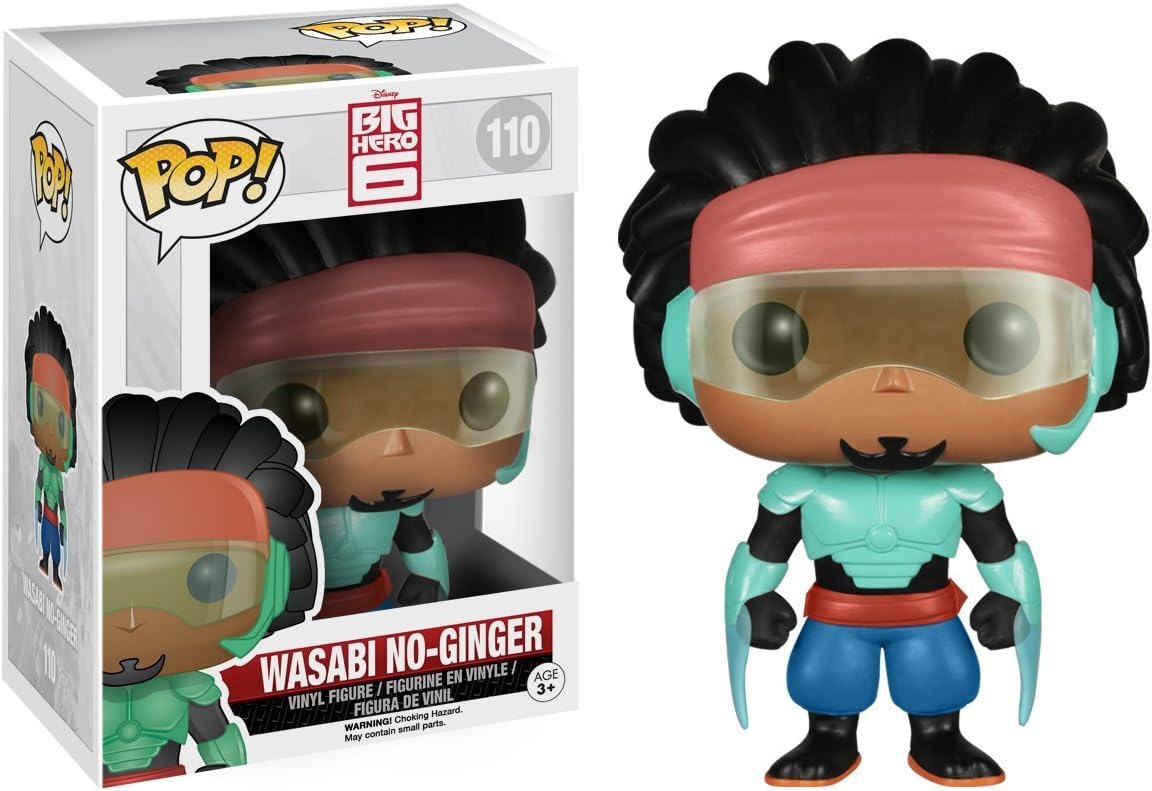 Funko POP! Disney: Big Hero 6-Wasabi No-Ginger Action Figure