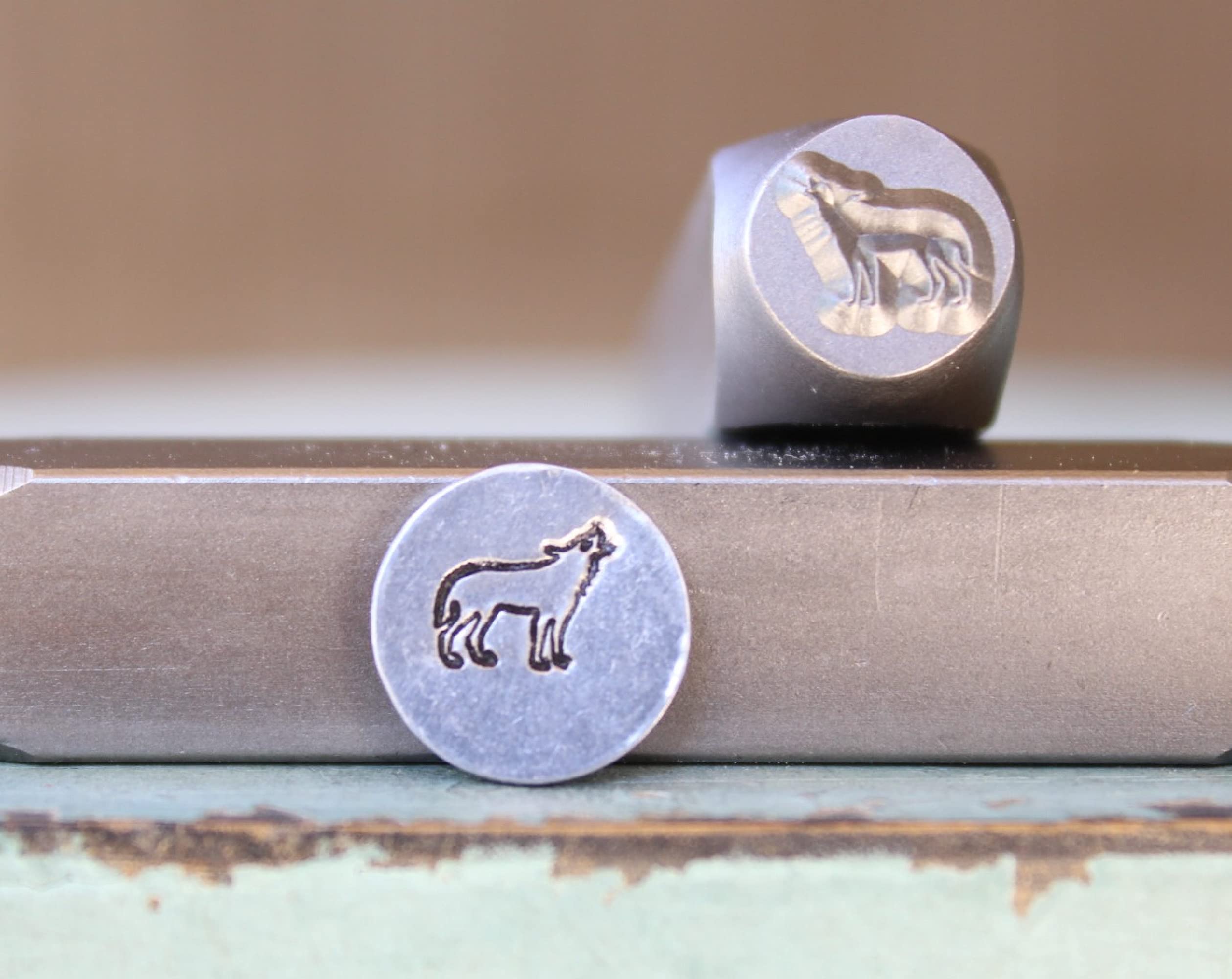 7mm Southwest Coyote Metal Punch Design Stamp - Supply Guy - CH-474