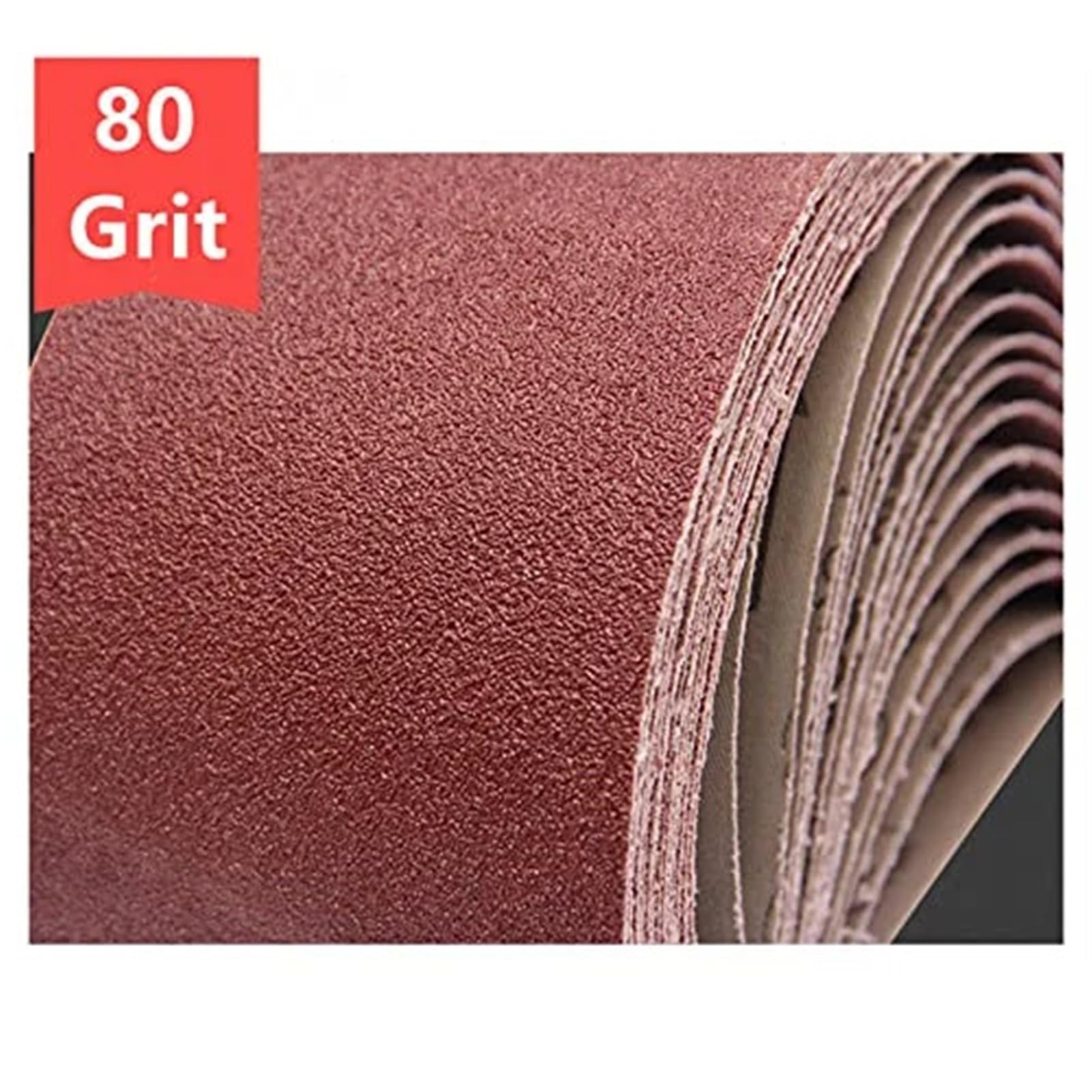 15 szt. Taśmy szlifierskie 3 x 21 cali 75x533 mm do szlifierki taśmowej - Taśmy ścierne(40Grit)
