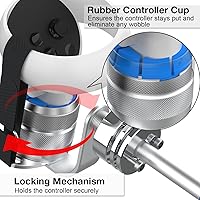 Vista 7 de Weighted Golf Club Attachment for Meta Quest 3 & Quest 3S - 90 DEGREE Aluminum Golf Club Adapter Handle Compatible with Quest 3/3S/2 and Quest Pro