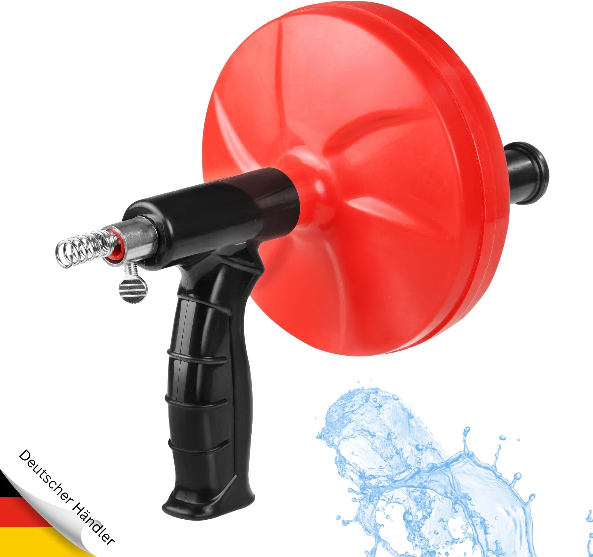 Spirale Reinigung Abfluss