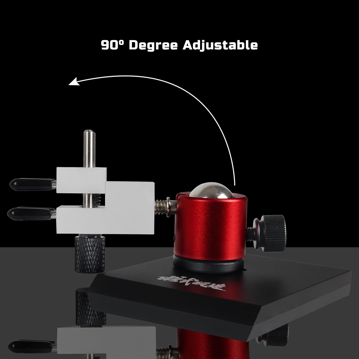 Tabletop Vise Mini Vice Multifunctional Professional Model Building Tool Workbench Vise with Spherical Rotating Metal Base for Hobbies,Jewelry Model Figures Sculpture