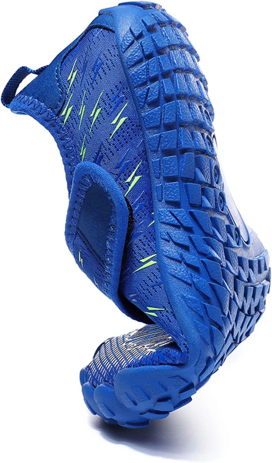 Meidiastra Kids Water Shoes Lightweight Hoop&Loop Quick Dry Aqua Socks Pool Beach Surf Shoes for Boys Girls Unisex