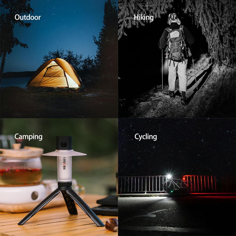 Amazon.co.jp: LOVORK キャンプランタン 2個パック LED充電式ランプ 5