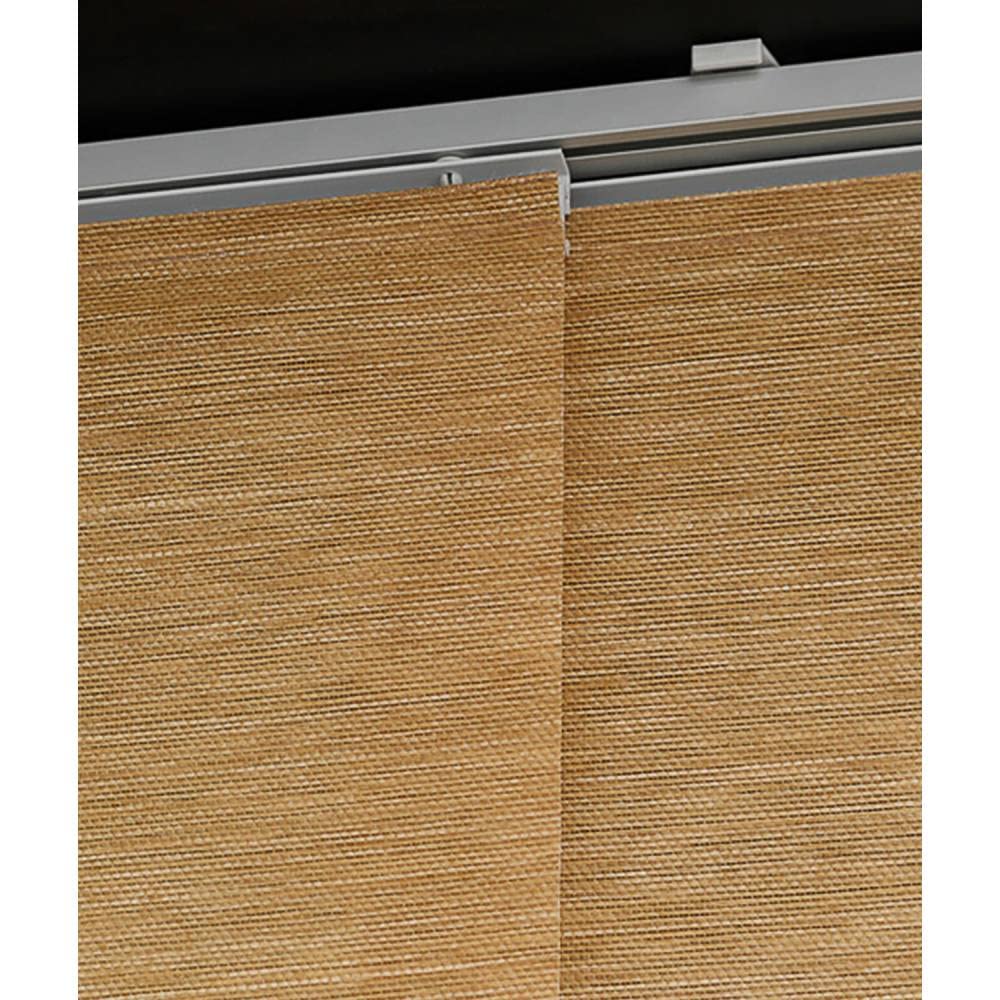 madecostore Japanese Panel Roller Blind, Cotton, Straw, L45 x H260cm, W 17.7" x L 102.4" (1 Panels) - Image 4