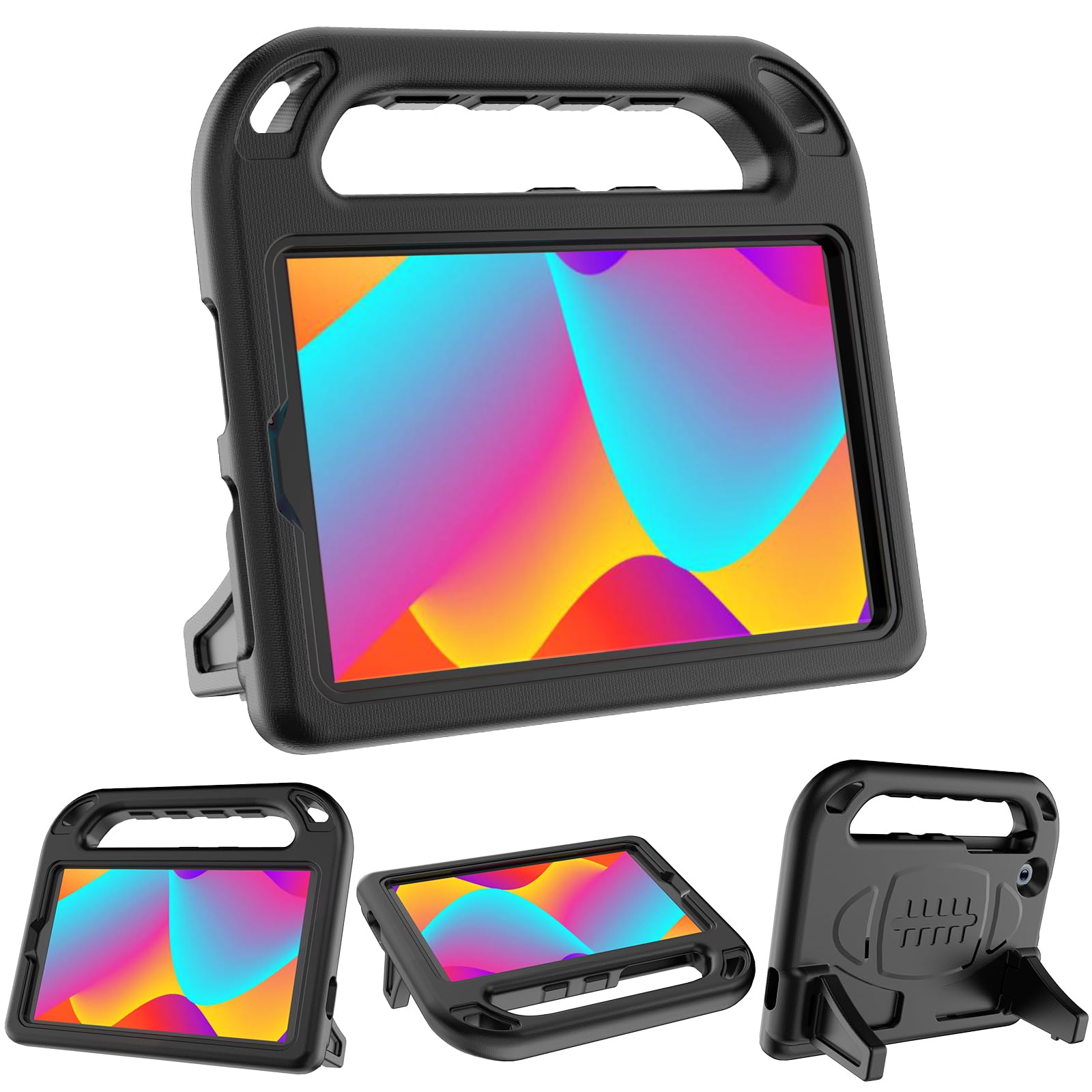 AVAWO TCL Tab 8 LE (9137w) / Tab 8 WiFi (9132x) 2023 Case for Kids, Children Friendly, Boys and Girls EVA Handle Stand Shockproof Tablet Cover for TCL