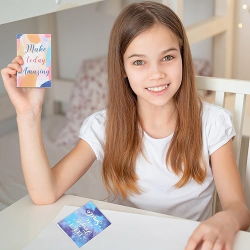 Miniatura 3 de Pasimy - Bloc de notas inspirador, mini cuaderno motivacional a granel, pequeño diario de bolsillo colorido, bloc de notas con citas inspiradoras