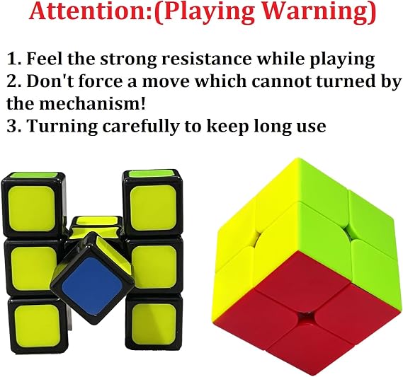 1x3x3 Floopy Cube Black 1x3x3 Speed Cube Puzzle