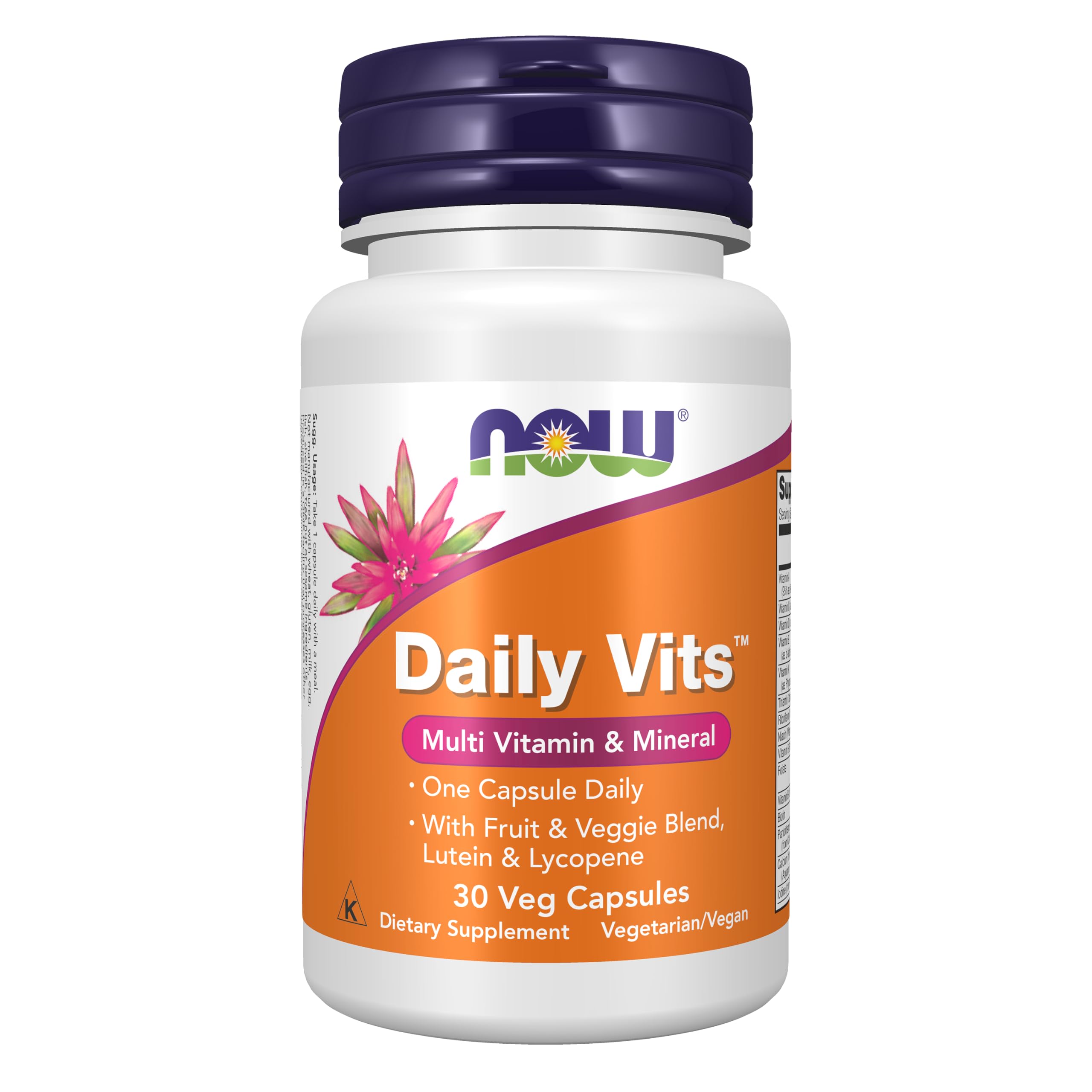 Now Supplements, Daily Vits™, One Tablet Daily, 30 Veg Caps