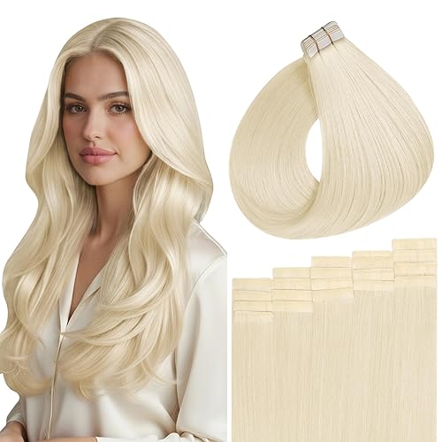 Miniatura 27 de Full Shine Invisi Edge - Extensiones de cabello con cinta adhesiva invisible de 36 cm, color 1 negro, máquina Remy, extensiones de cabello humano