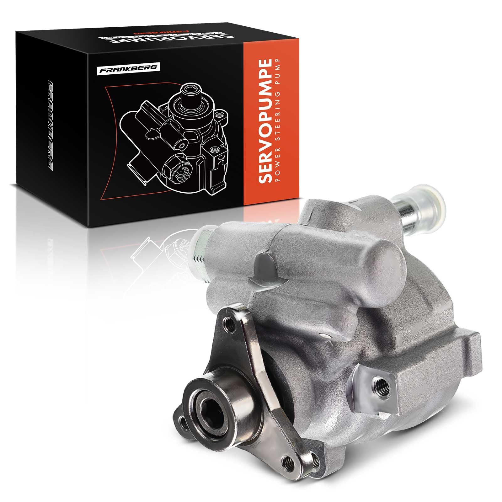 Frankberg Servopumpe Hydraulikpumpe Lenkung Kompatibel mit Interstar X70 1.9L 2.2L 2002-2010 Movano J9 F9 U9 E9 1.9L-3.0L 1999-2010 Vivaro J7 F7 E7 1.9L-2.5L 2001-2014 Replace# 7700431713