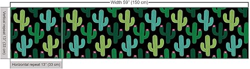 Miniatura 568 de Ambesonne The Yard - Tela de hibisco de flores tropicales en tonos de la vida real, tela decorativa para tapicería, cestas de almacenamiento