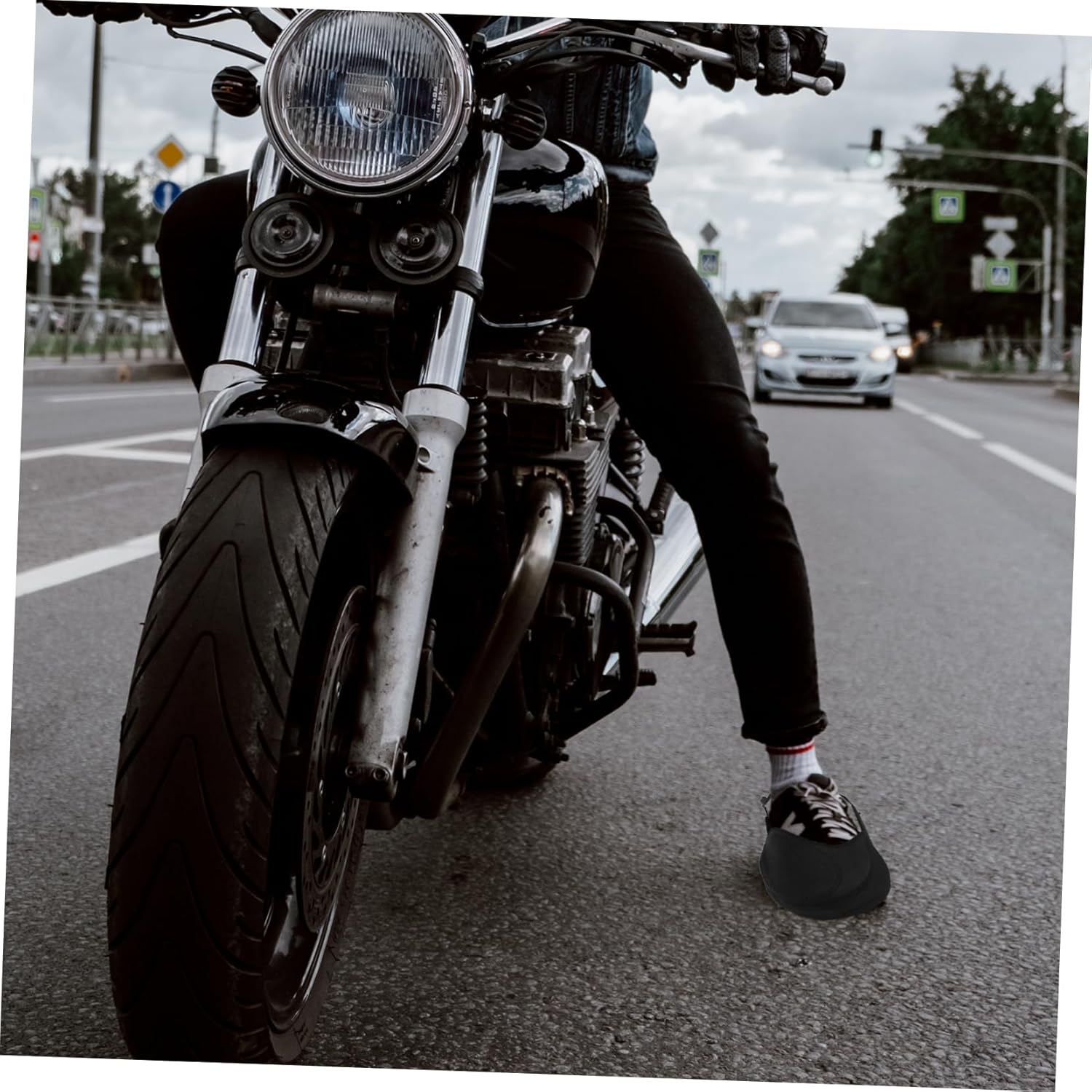4pcs Motorbike Shifting Gear Cover for Boots Motorcycle Shoe Protector Pad Lightweight Cycling Accessory for Changes