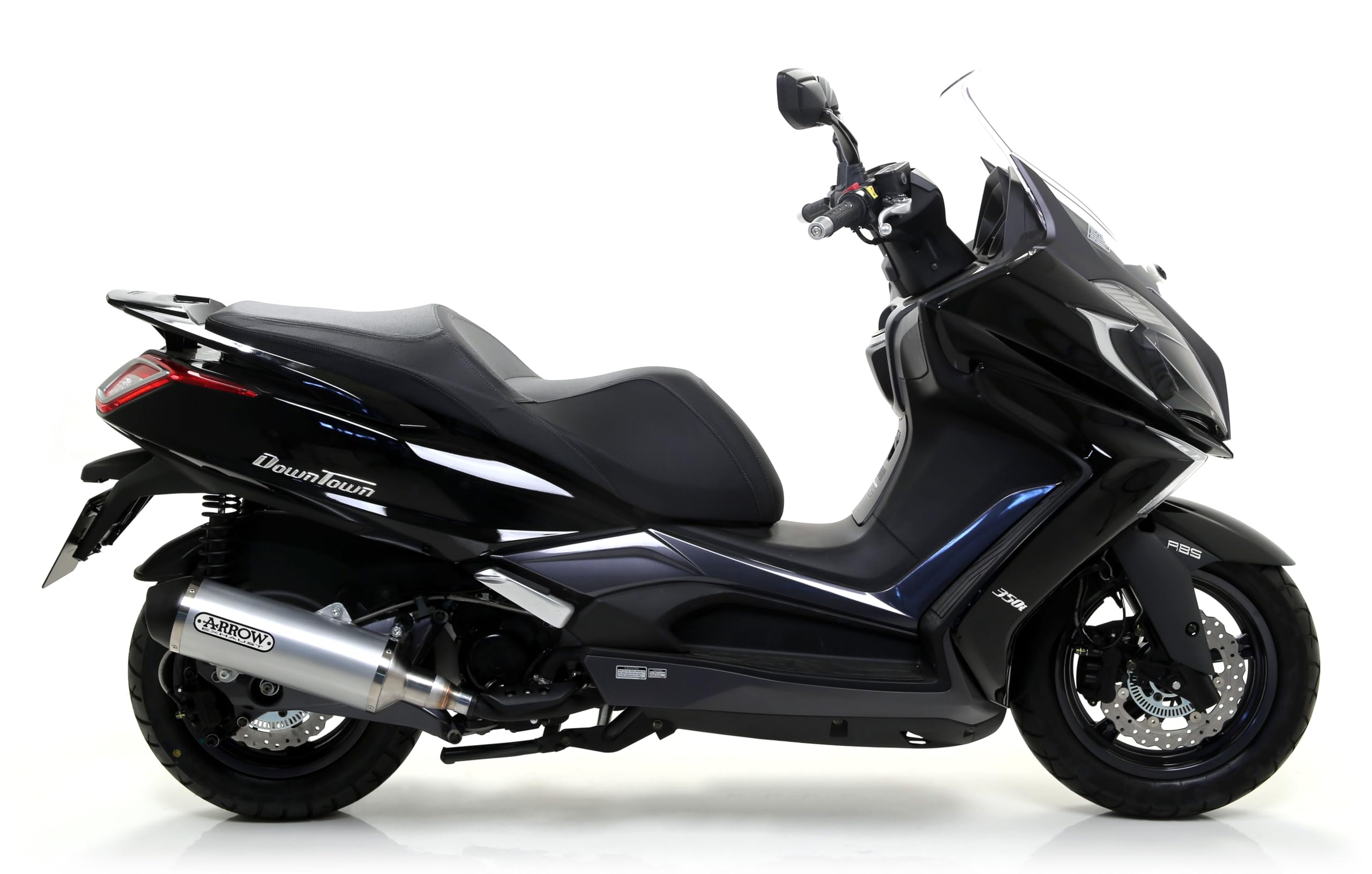 ARROW MARMITTA OMOLOGATA URBAN ALLUMINIO DARK KYMCO DOWNTOWN 350 '16/19 RIC.ARROW
