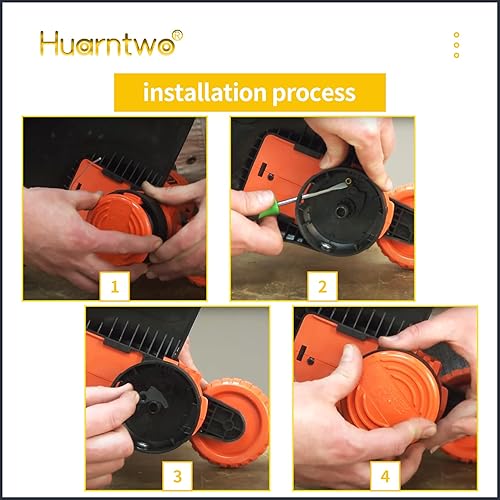 Miniatura 7 de Paquete de 4 unidades 90567077 - Palanca de recortadora de cuerdas para Black&Decker NST2118 LST220 LST136 LST220FC-B3 LST220FC-BR NST2118