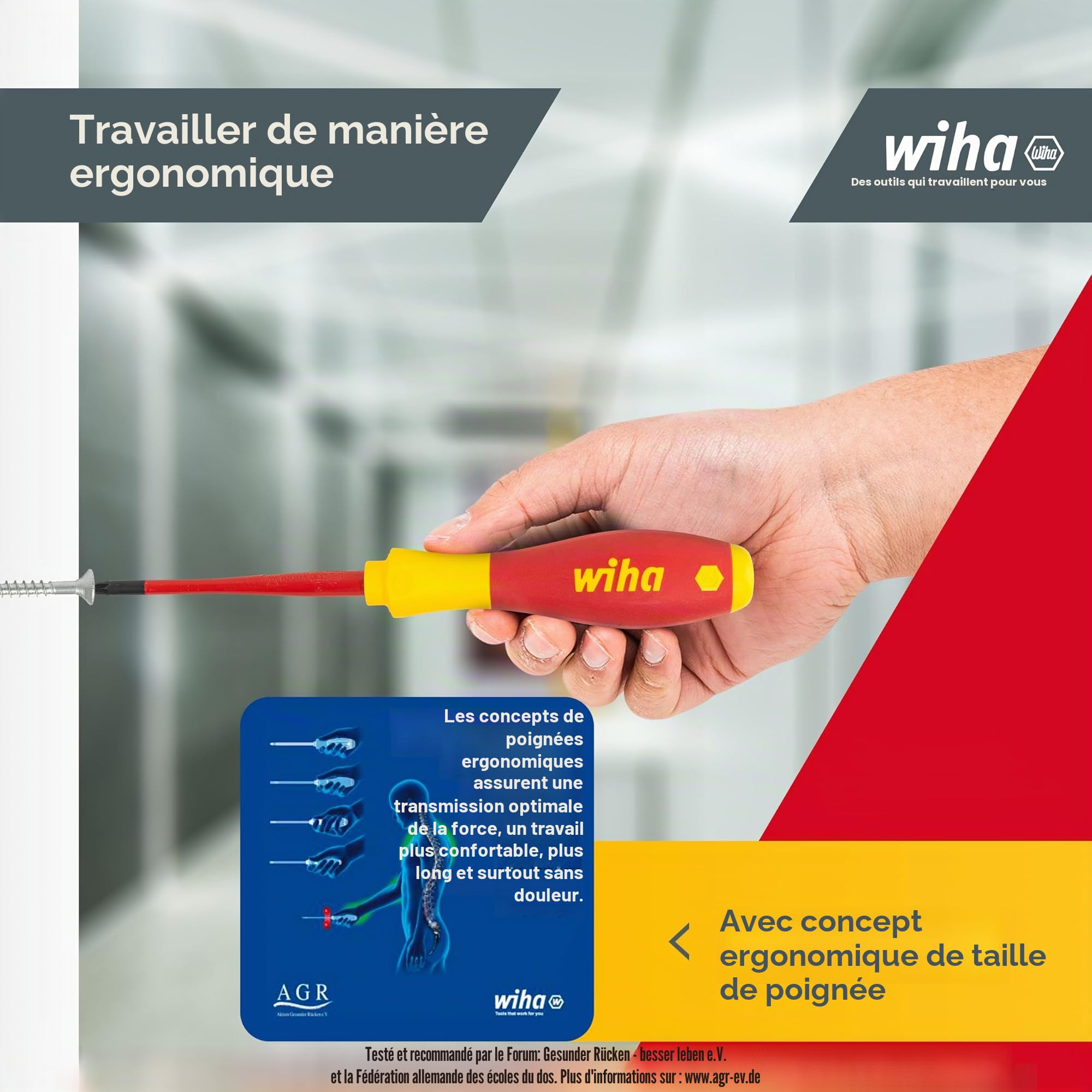 Wiha Best of VDE 12 pièces Set d'outils électrique pour professionnels