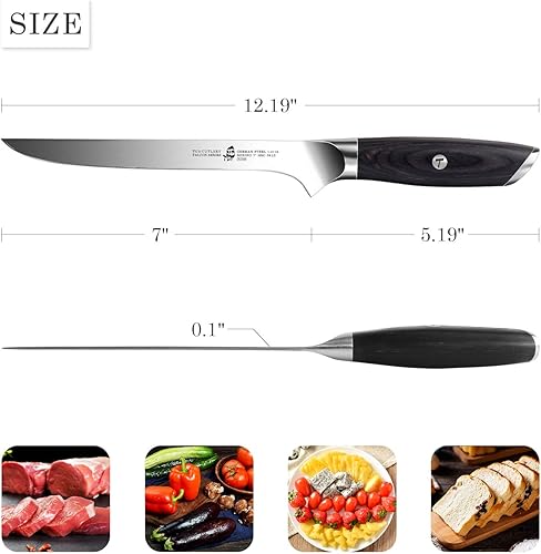 Miniatura 4 de TUO - Cuchillo de cocina para deshuesar.