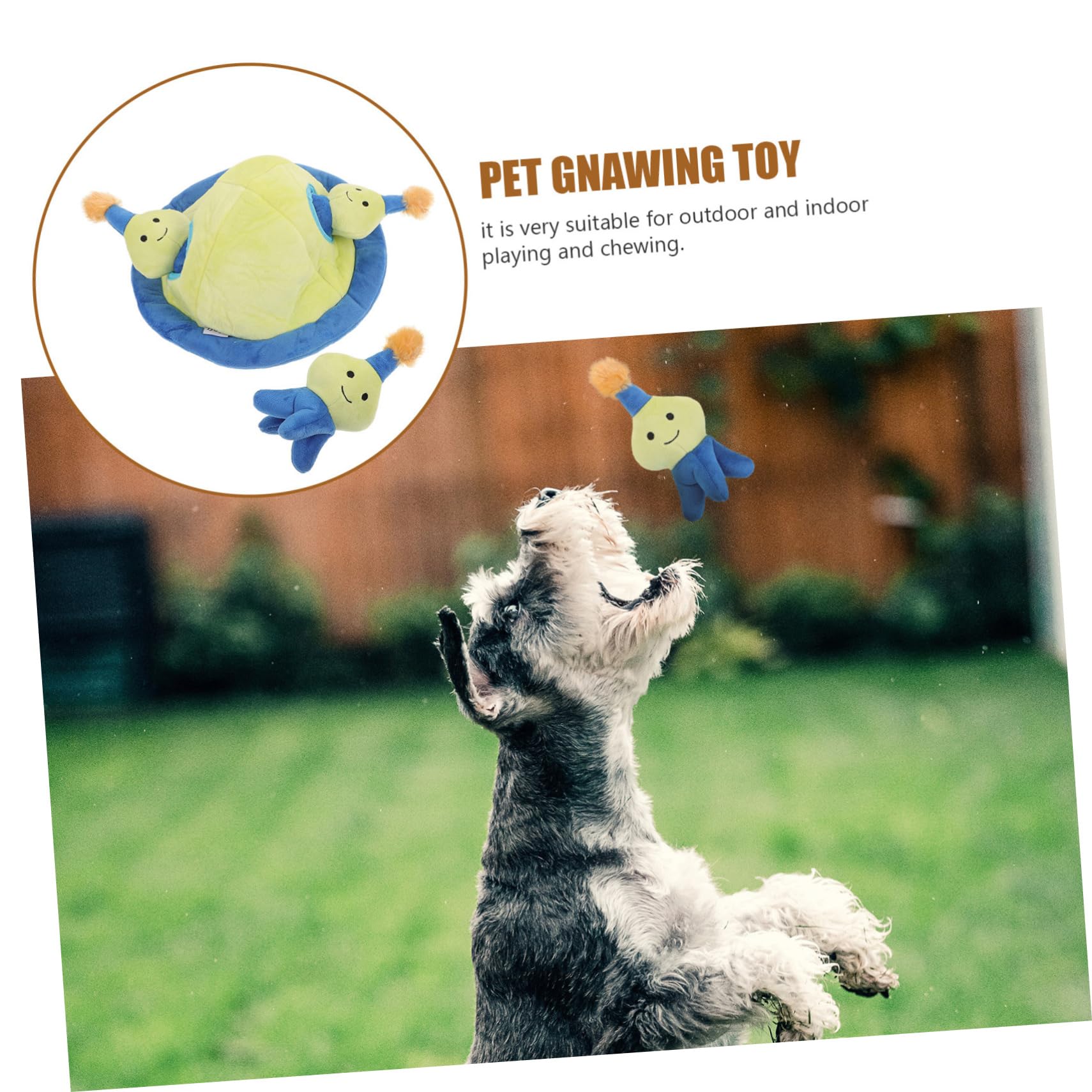 Kisangel 2ensembles Jouet Molar pour Chien Jouet Peluche Éducatif pour Chiots Amusant Et Réducteur Anxiété Améliore Le Lien Entre Animaux Et Propriétaires