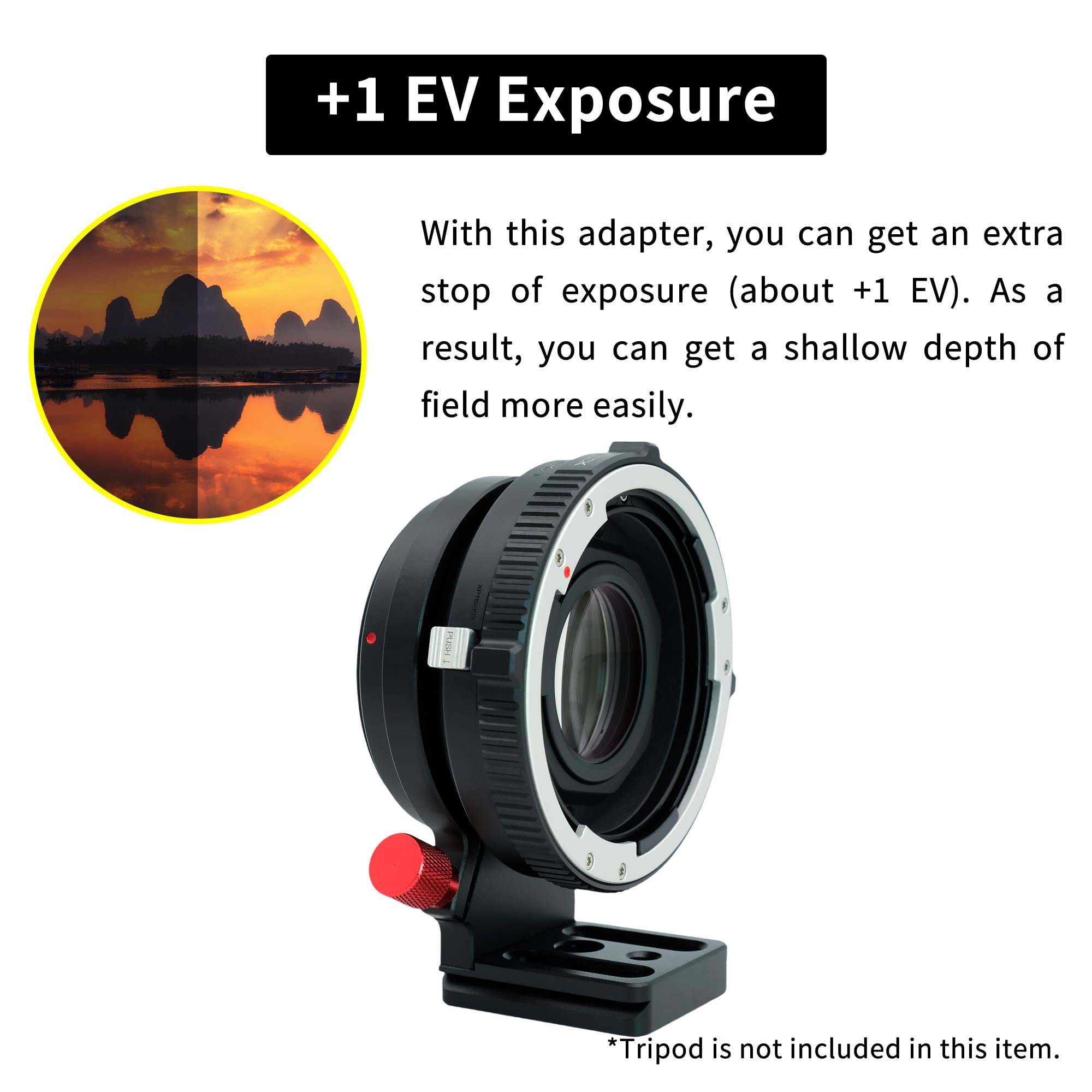 Amazon.com : XPIMAGE 0.71X Optical Focal Reducer Speed Booster