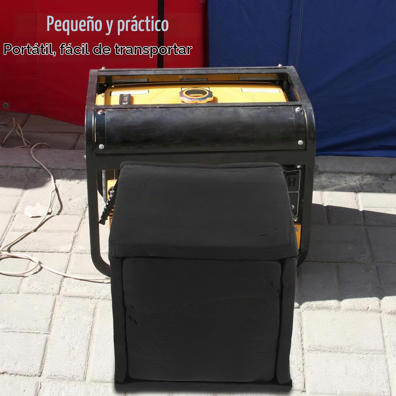 Caja insonorizada para silenciador de generador - Caja insonorizante para motor - de reducción de ruido para bomba de agua, electrónica y taller