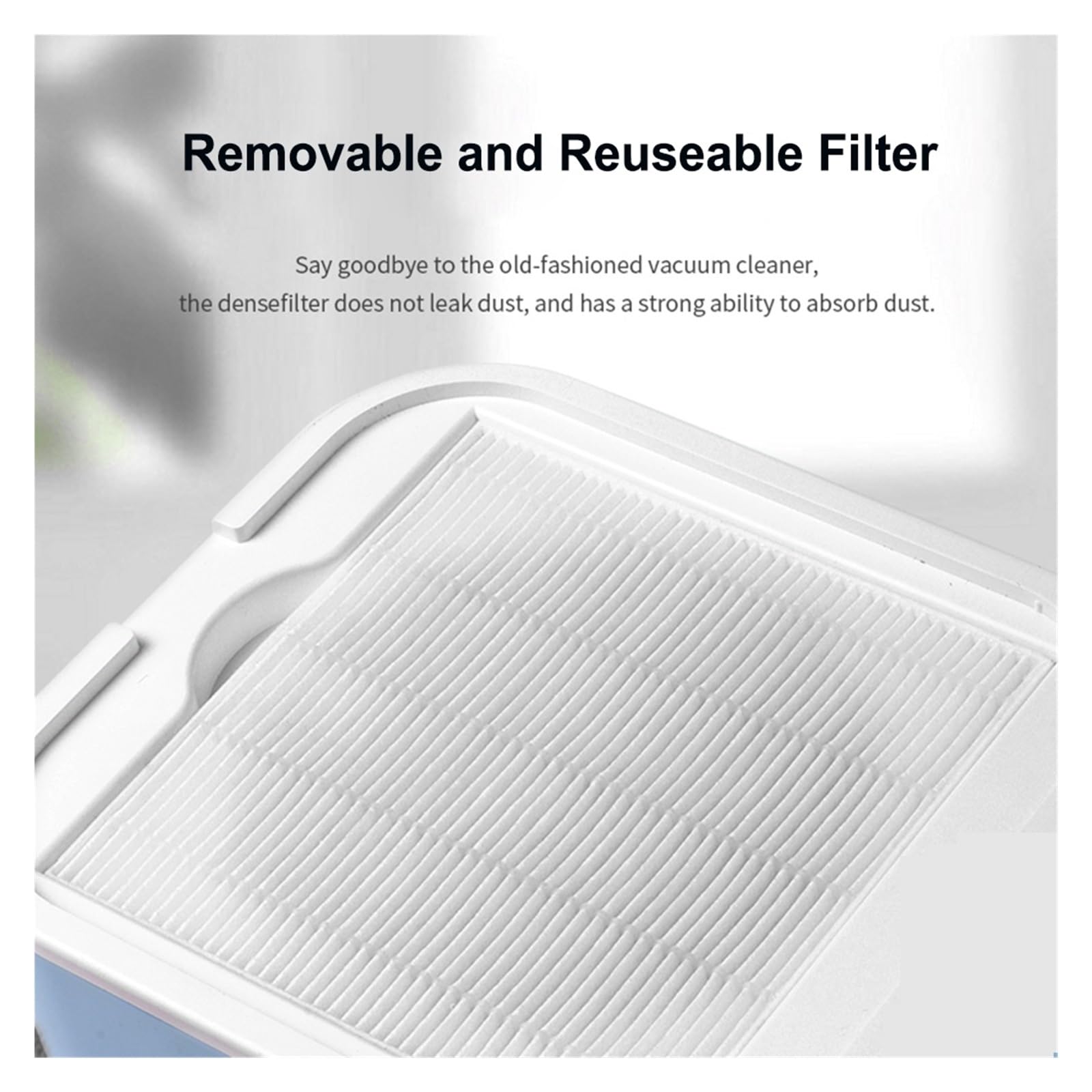 MRKU Aspiradora para manicura con Filtro Lavable, aspiradora de bajo Ruido de 60 W, 60 W, Reutilizable e inalámbrica.