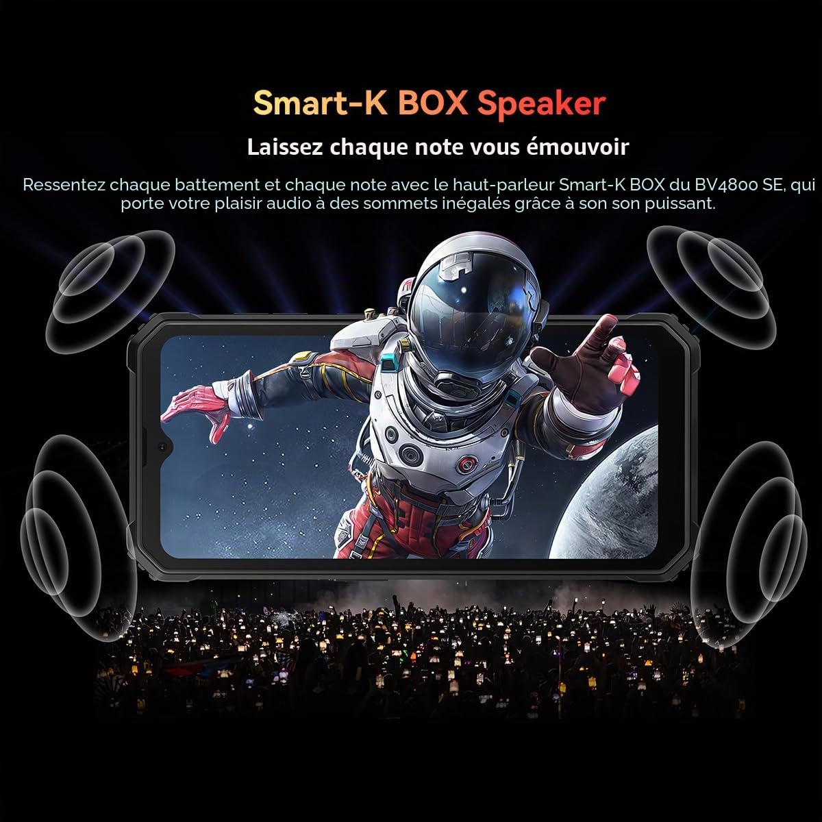 Blackview BV4800 SE Android 15 Téléphone Portable Incassable, 4G Ruggedisé Débloqué 12GB+64GB/2To,Écran 6.56'' 90Hz,16MP IA, IP69K Résistant à l'eau,3 Slot,GPS,NFC,OTG,FM,Gemini AI 2.0
