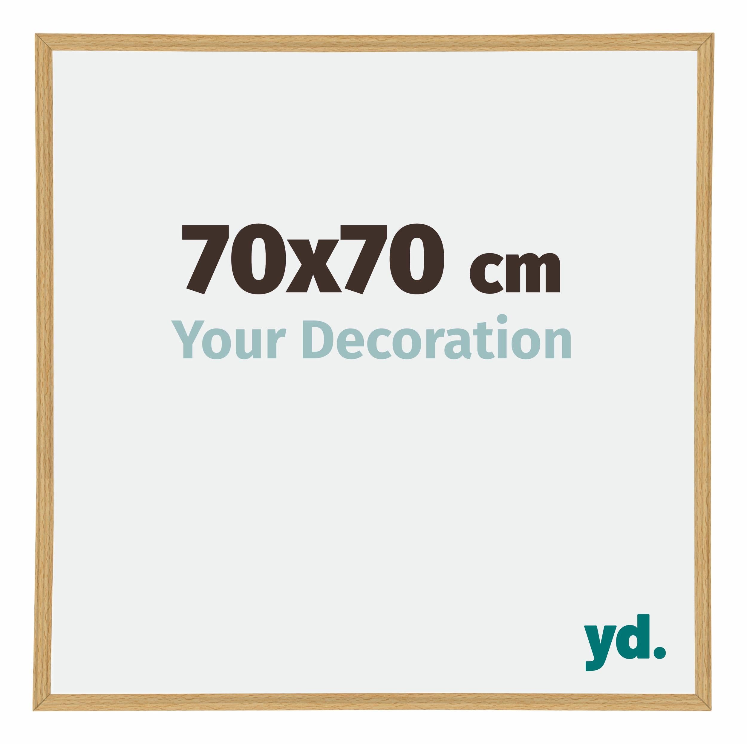 Your Decoration - Picture Frame 70x70 cm - Beech Light - Decorative Wall Frame in Plastic with Antireflection - Frame 70x70 - Annecy โ image 1