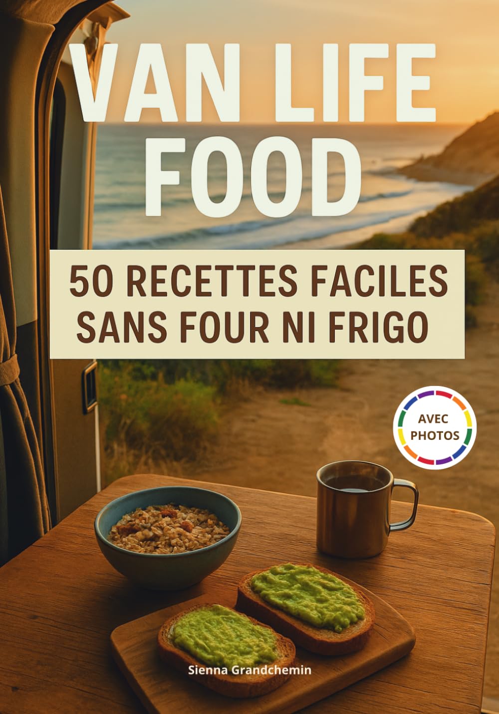 VAN LIFE FOOD - 50 Recettes faciles sans four ni frigo : Cuisiner malin en van, fourgon ou camping-car : Idéal road trip, minimalisme, zéro déchet, cuisine nomade