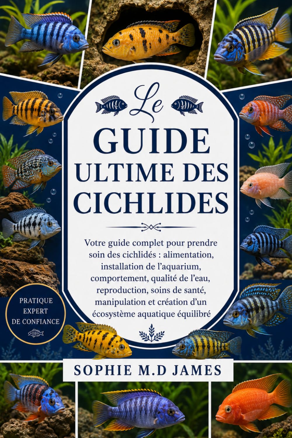 LE GUIDE ULTIME DES CICHLIDES: Votre guide complet pour prendre soin des cichlidés : alimentation, installation de l’aquarium, comportement, qualité ... création d’un écosystème aquatique équilibré
