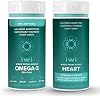 Iwi Omega-3 Minis & Heart Omega-3 Bundle, 30 Servings, Vegan Plant-Based Algae Omega 3, Krill & Fish Oil Alternative, No Fishy Aftertaste