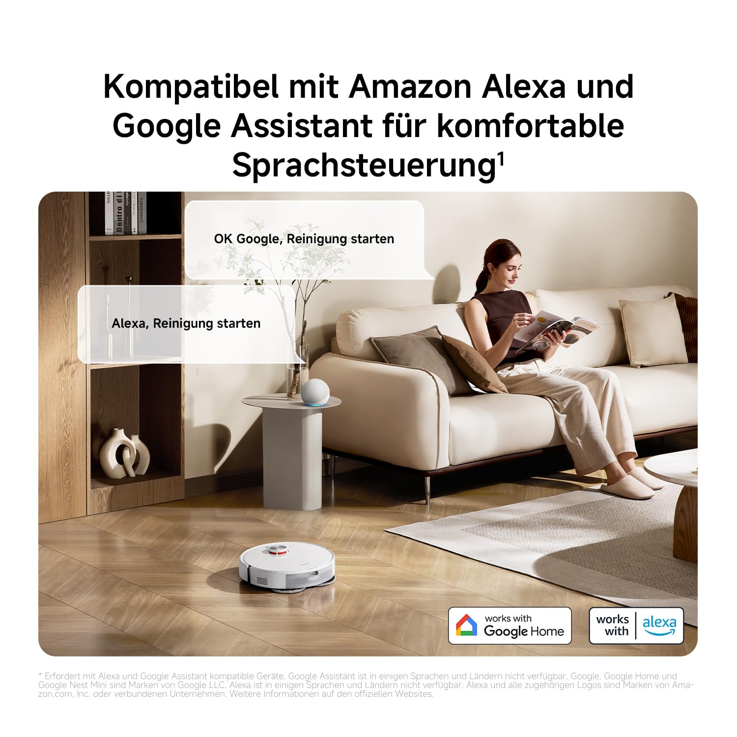 XIAOMI Vacuum S40 Pro, intelligenter Roboterstaubsauger und Mopp, selbstdehnende Seitenbürsten, Saugleistung von 15000 Pa, Hartboden und Teppich, Fernbedienung über App