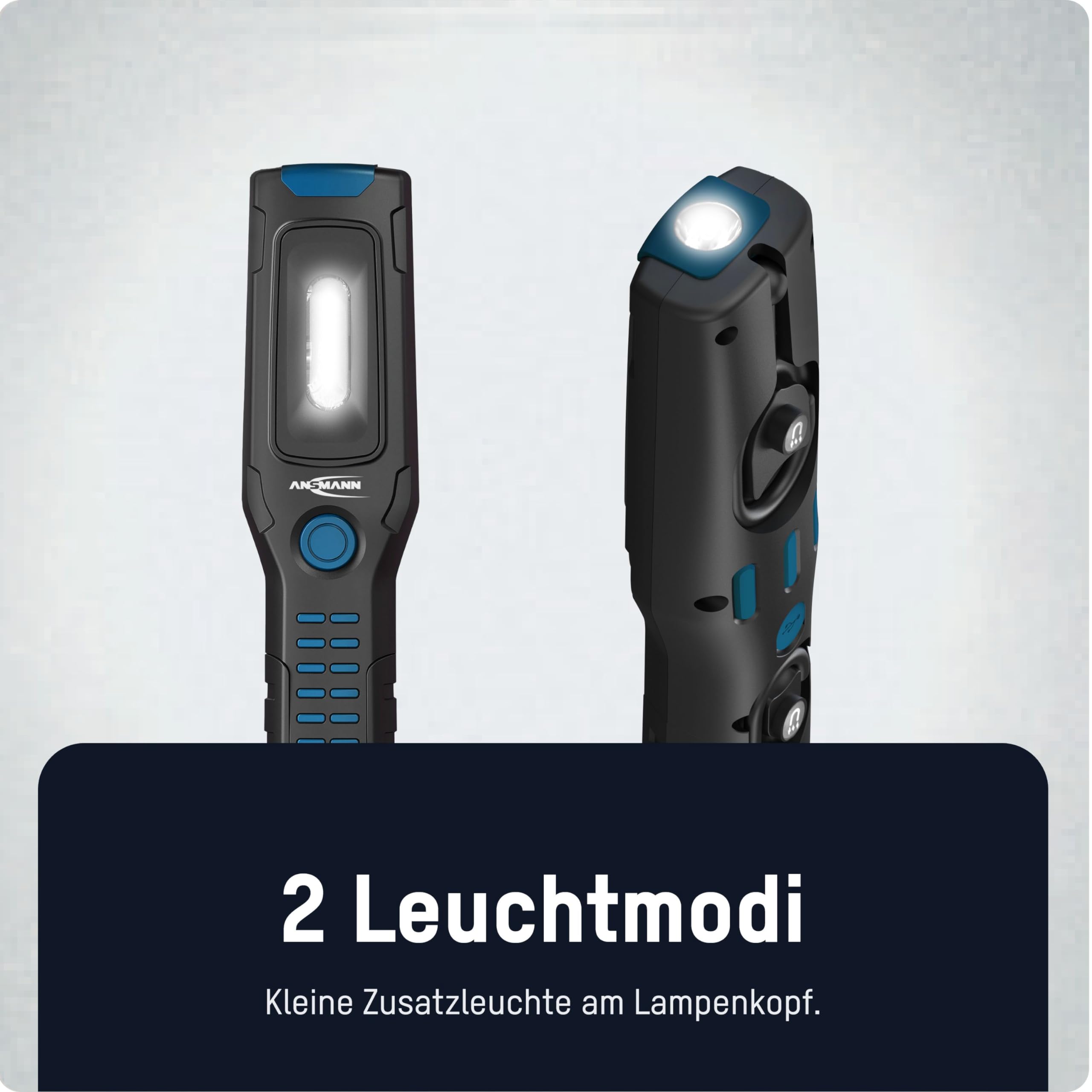 Ansmann Reise-Arbeitslicht WL250R IL300 R Arbeitslicht schwarz/red