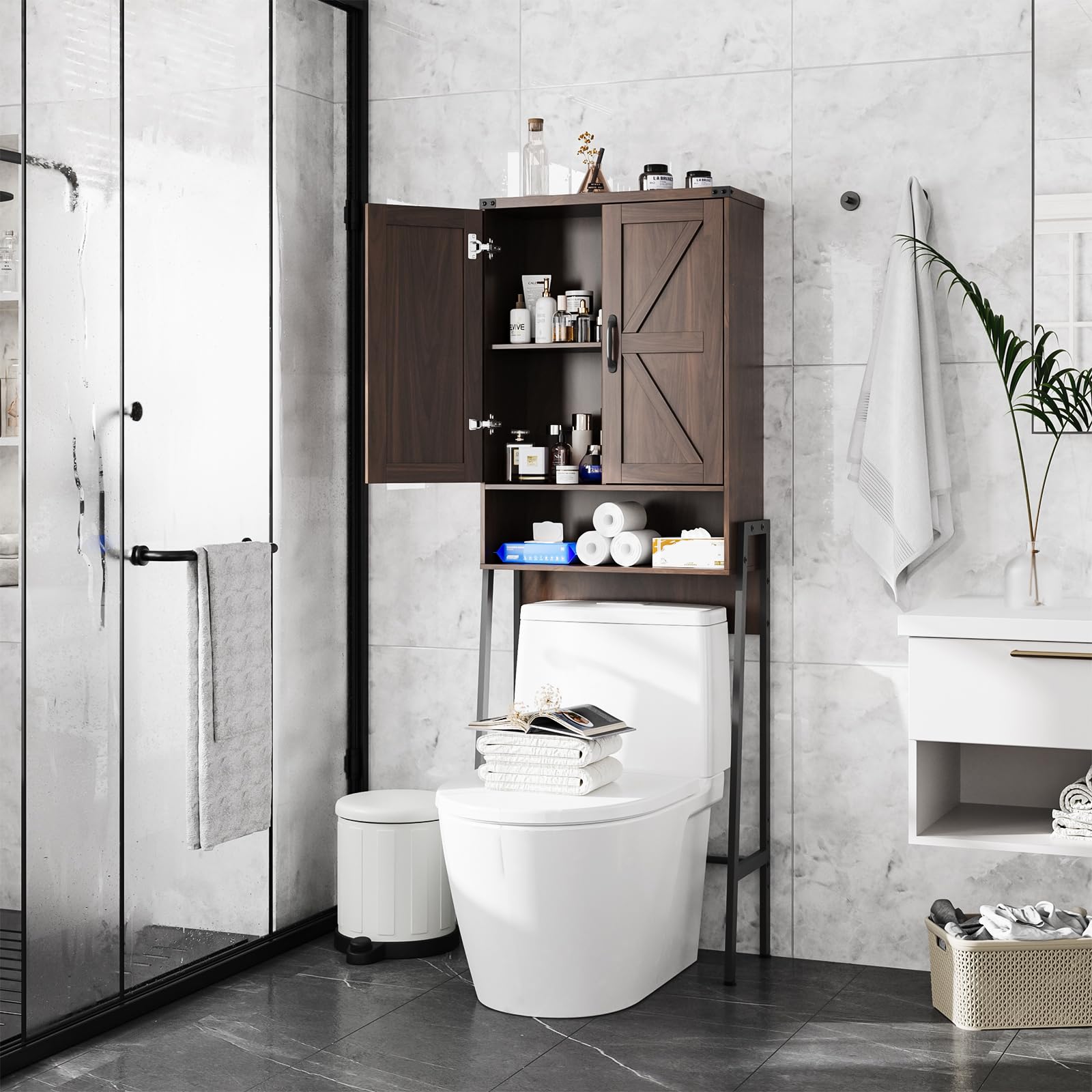 Vabches Over The Toilet Storage Cabinet - bathroom furniture | Mubboo