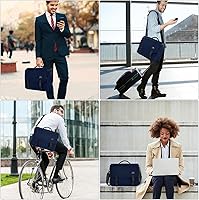 Vista 53 de MATEIN Bolsa tipo mensajero para hombres, mochila escolar para adolescentes, ligera de 17.3 pulgadas, maletín para laptop grande, bolsa cruzada
