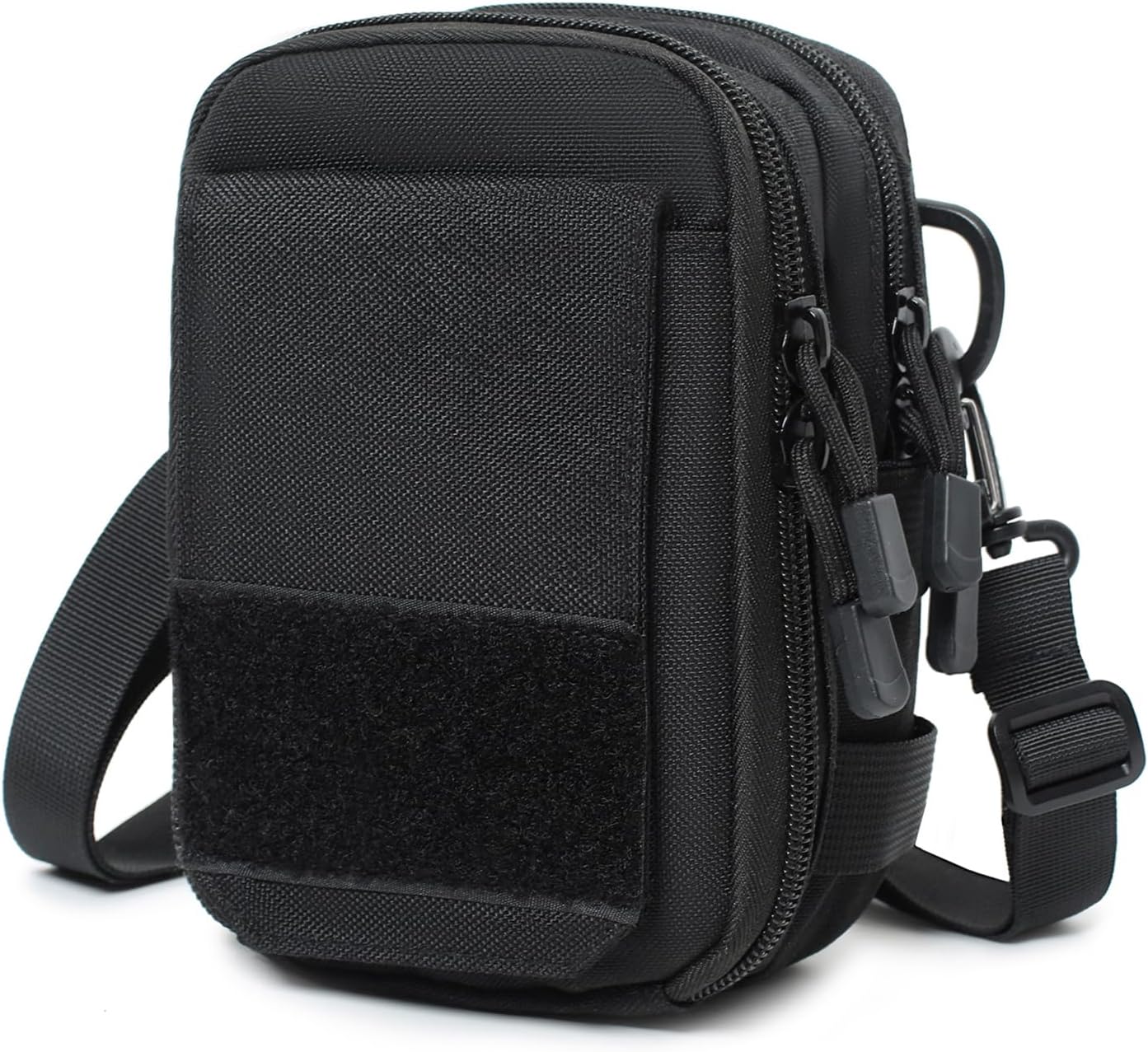 Tactical Molle Phone Pouch EDC Utility Belt Pouch Waist Bag with Shoulder Strap