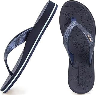 Mujer Sandalias de dedo sandalias con soporte para el deportivos pantuflas con suela de espuma para Yoga zapatillas de playa con arco para soportar suelas ligeras Eva Talla 36-43 EU