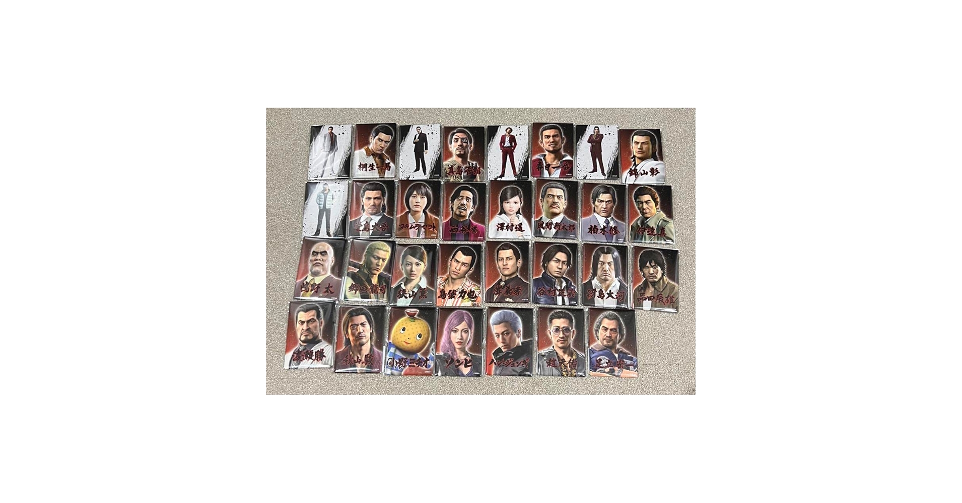 Amazon | 龍が如くレジェンドの極くじ 缶バッジコンプリートセット