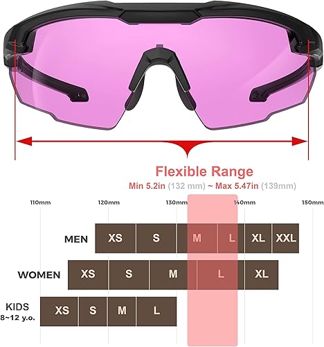 Miniatura 6 de HTS HUNTERSKY Gafas de tiro tácticas balísticas ANSI Z87+UV400 gafas protectoras