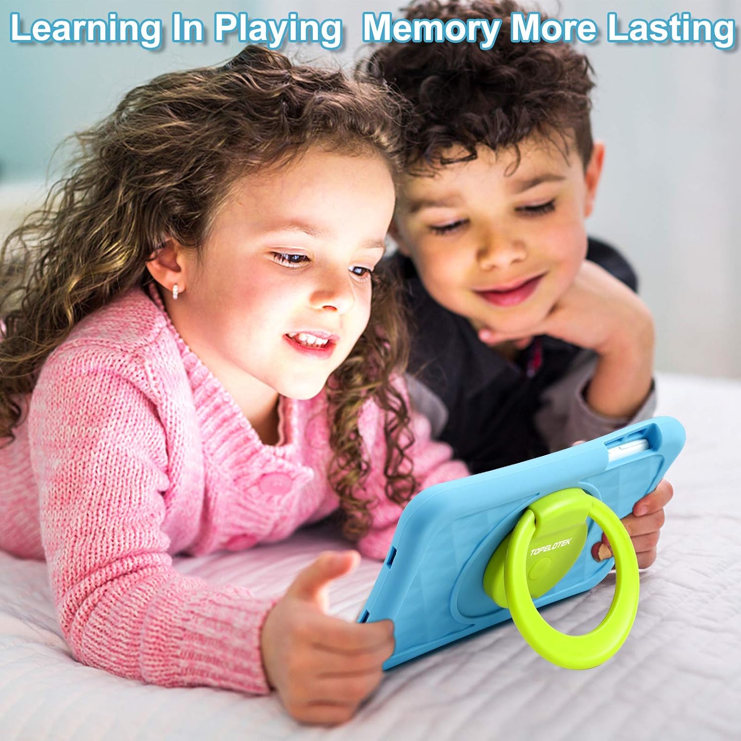 Kids Tablet, Android Toddler Tablet for Kids, 7 inch Android 10 Children’s Tablet for Toddlers with WiFi Camera 2GB + 32GB Parent Control Google Play Store YouTube Netflix Shock Proof Case