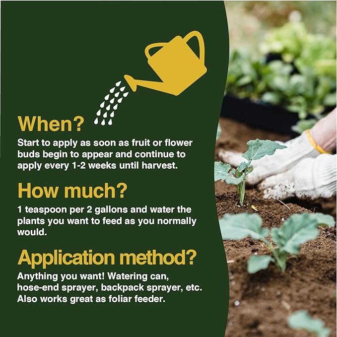Fertilizante Farmer's Secret Fruit & Bloom Booster (8 oz) - Concentrado miniatura 5