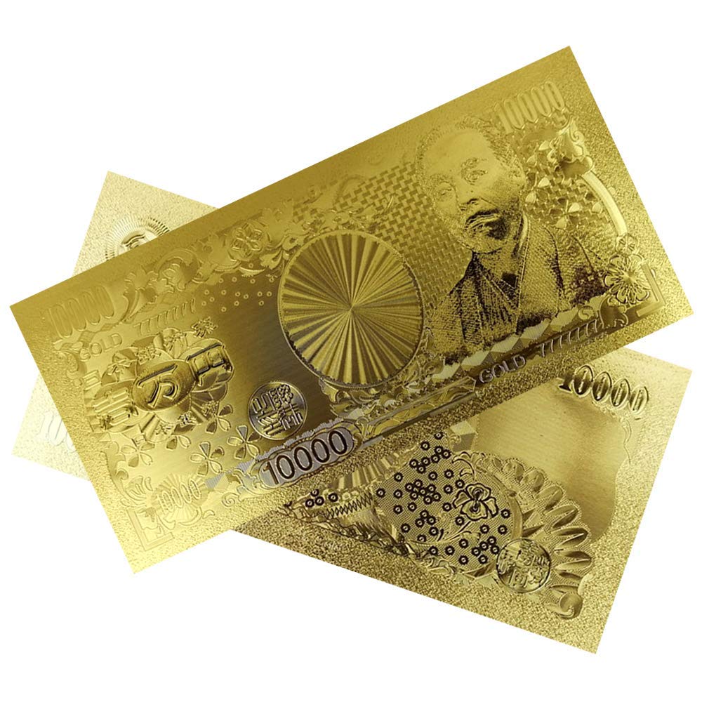 純金 24K 一万円札 レプリカ 専用ケース付き Amazon.co.jp: OneHorse 純金24k 金の一万円札 7777777刻印 開運の