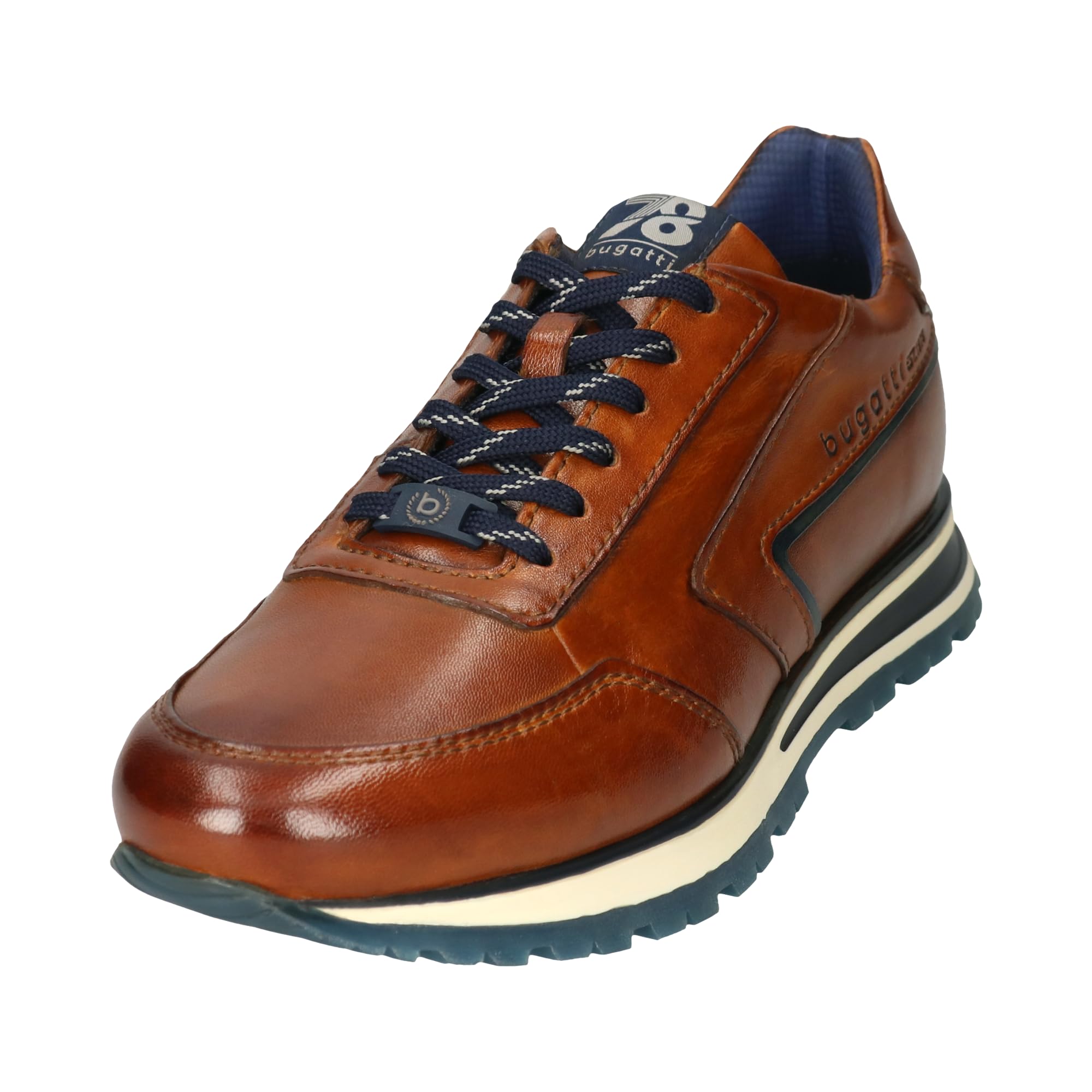 bugatti Men's 332-ag804 Lace-Up Shoes, Cognac, 10 UK