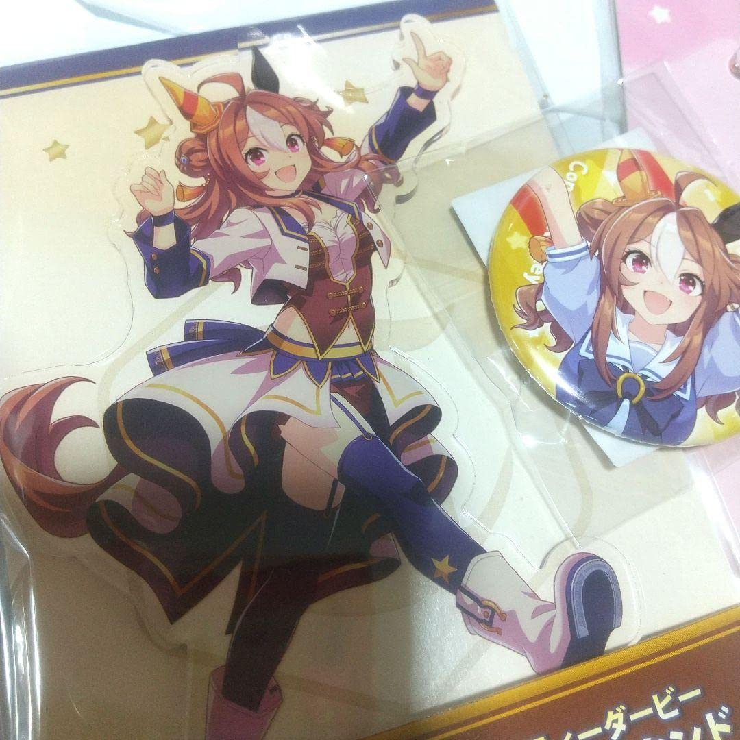 Amazon.co.jp: ウマ娘 コパノリッキー アクリルスタンド 公式缶バッジ
