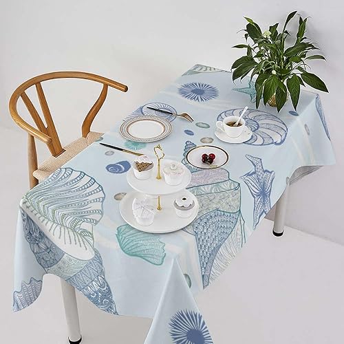 Vista 215 de Mantel floral retro de los años 70, diseño bohemio abstracto de flores amarillas naranjas para decoración de mesa de campo, granja, cocina, comedor